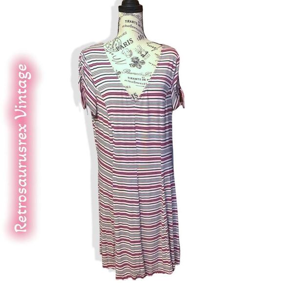 STRIPED Dress - Picture 6 of 7